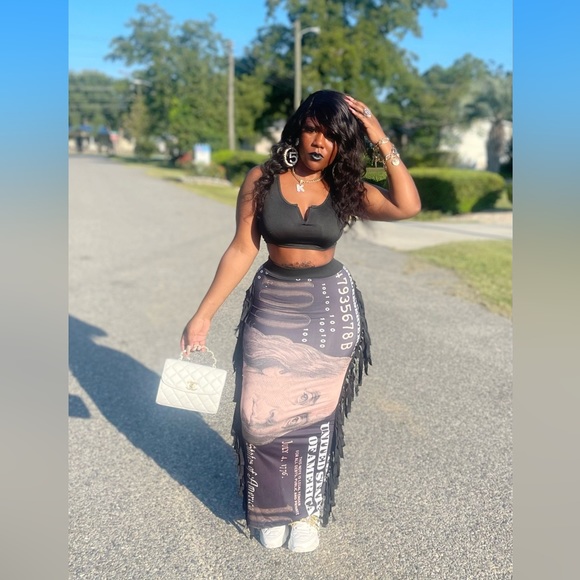 Two piece high waist skirt set ! - Picture 2 of 4